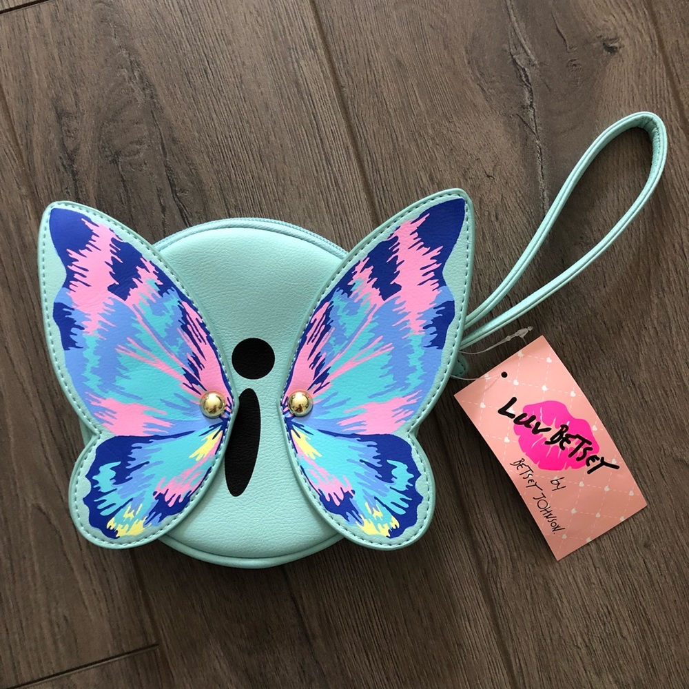 Betsey Johnson Butterfly 🦋 Wristlet Wallet